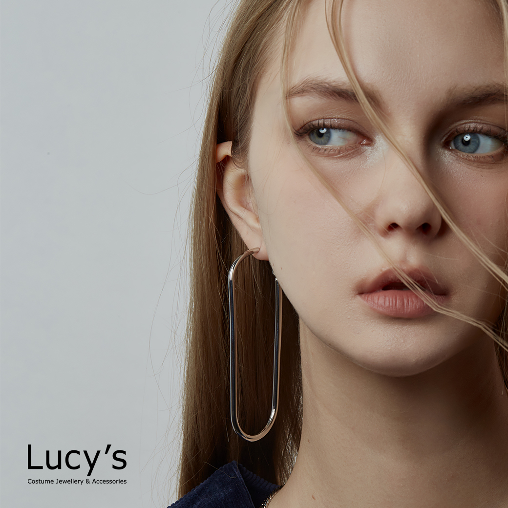Lucy's X RO HUANG 不平凡．耳環 (二色) (121297/121298)