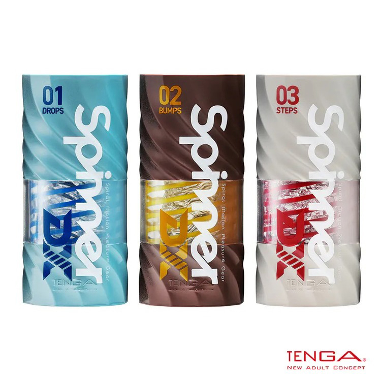TENGA SPINNER DX 01~03 極上迴旋杯