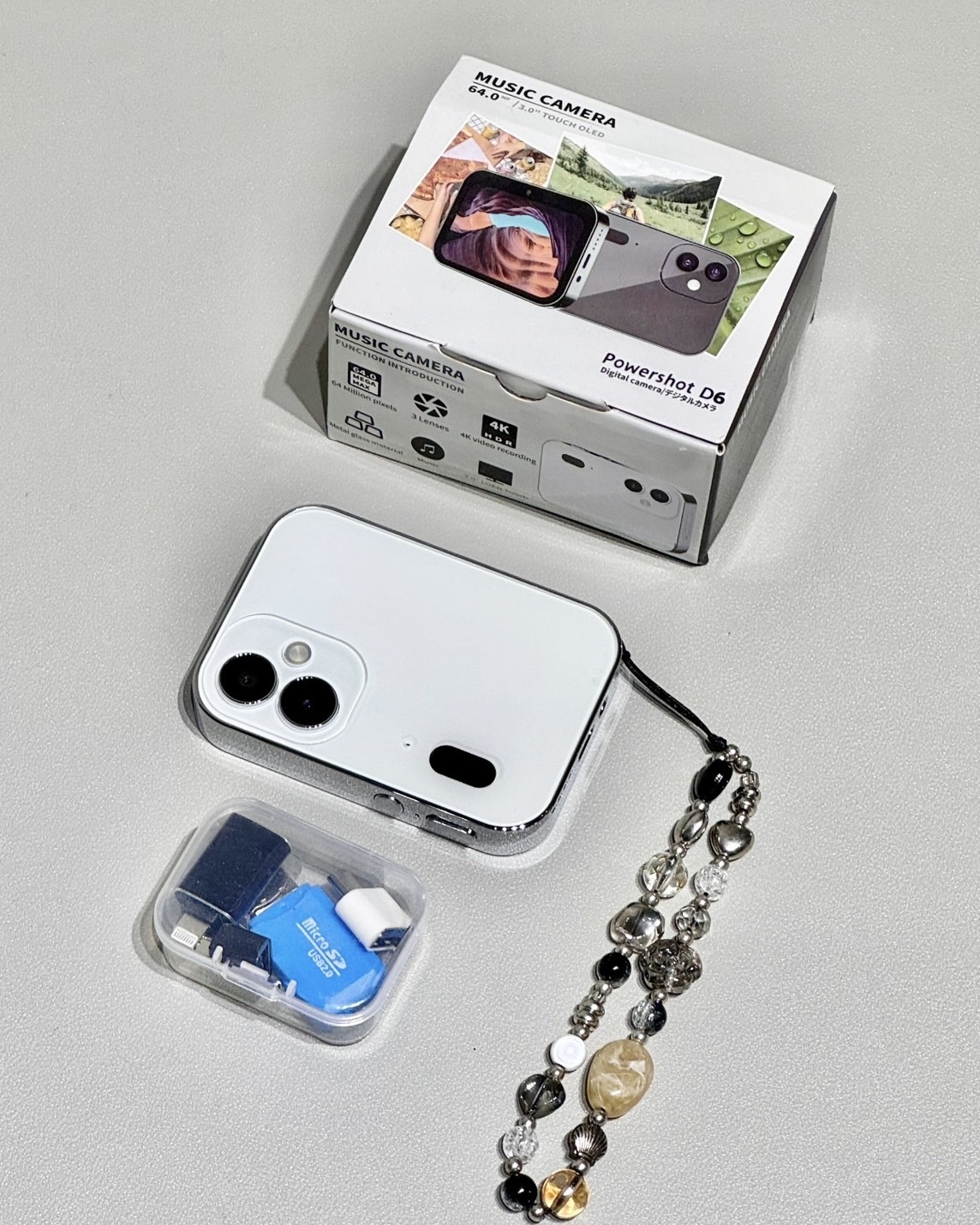 D61 OLED 全觸屏 三鏡頭 全焦段 拍攝錄影 多功能 相機 CCD