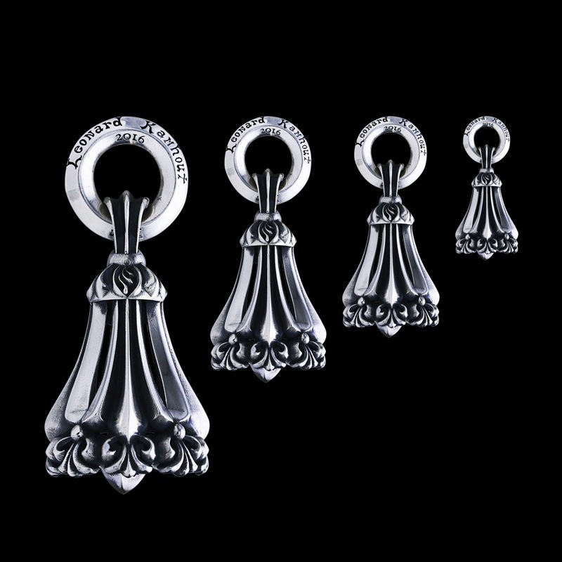 CHROME BELL PENDANT