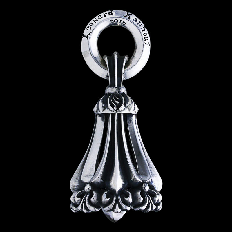 CHROME BELL PENDANT