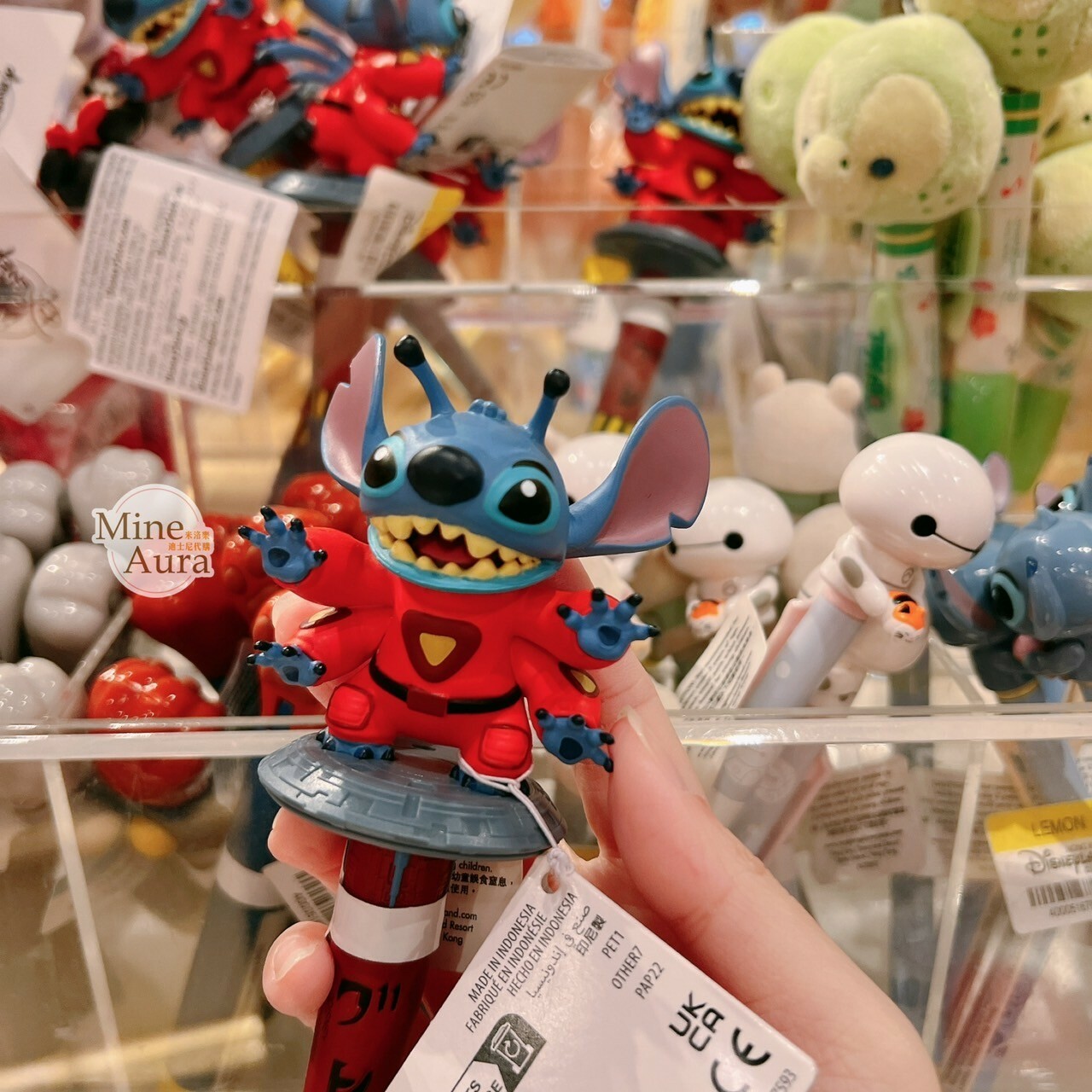 史迪奇 Stitch 立體太空裝造型 圓珠筆 星際寶貝 Lilo & Stitch -香港迪士尼樂園