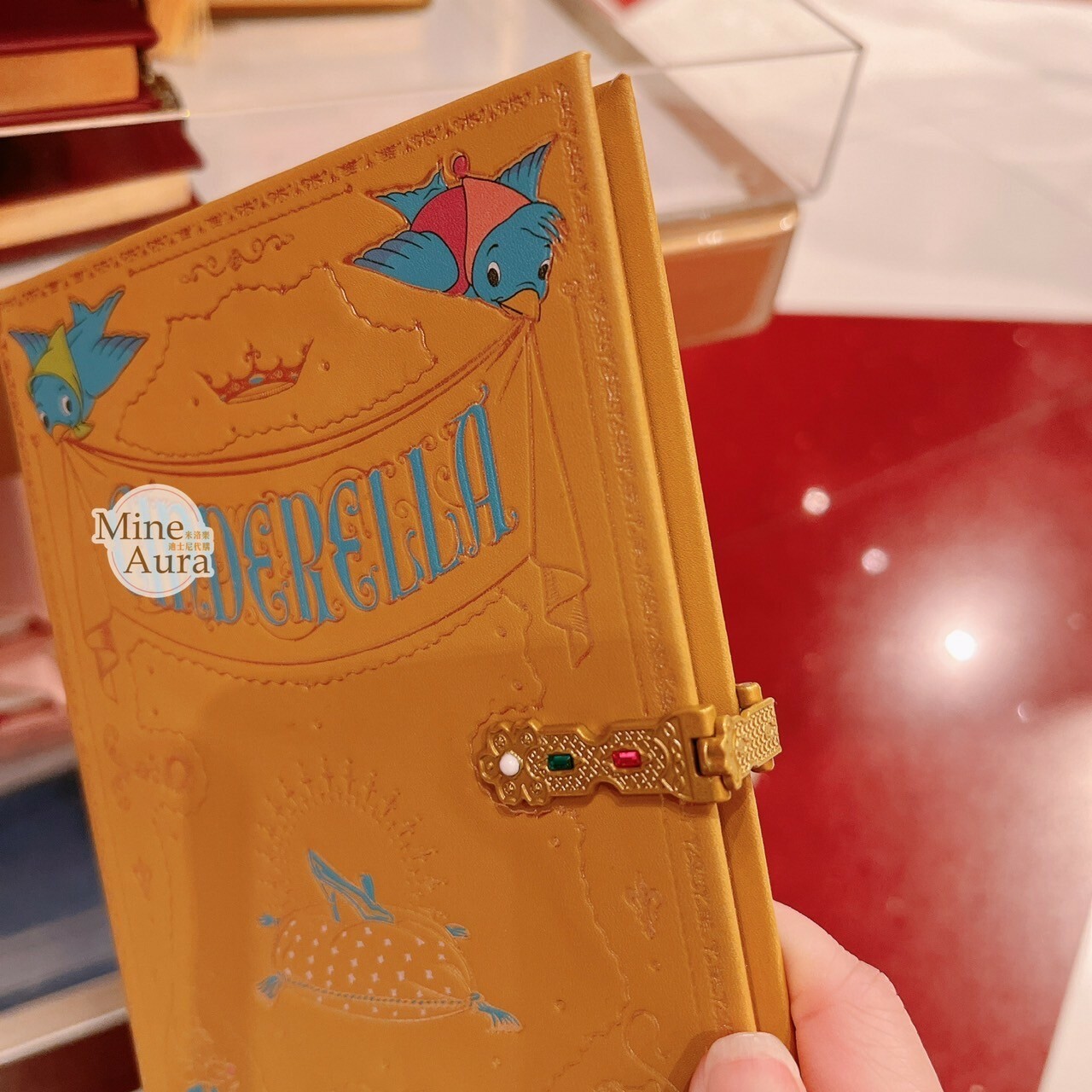 仙杜瑞拉 Cinderella 圖案 筆記本 記事本 仙履奇緣 -香港迪士尼樂園