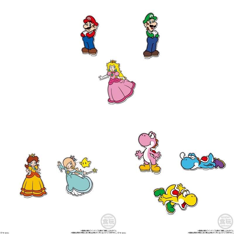 BANDAI 代理版 盒玩 超級瑪利歐 磁鐵2 全22種 隨機出貨