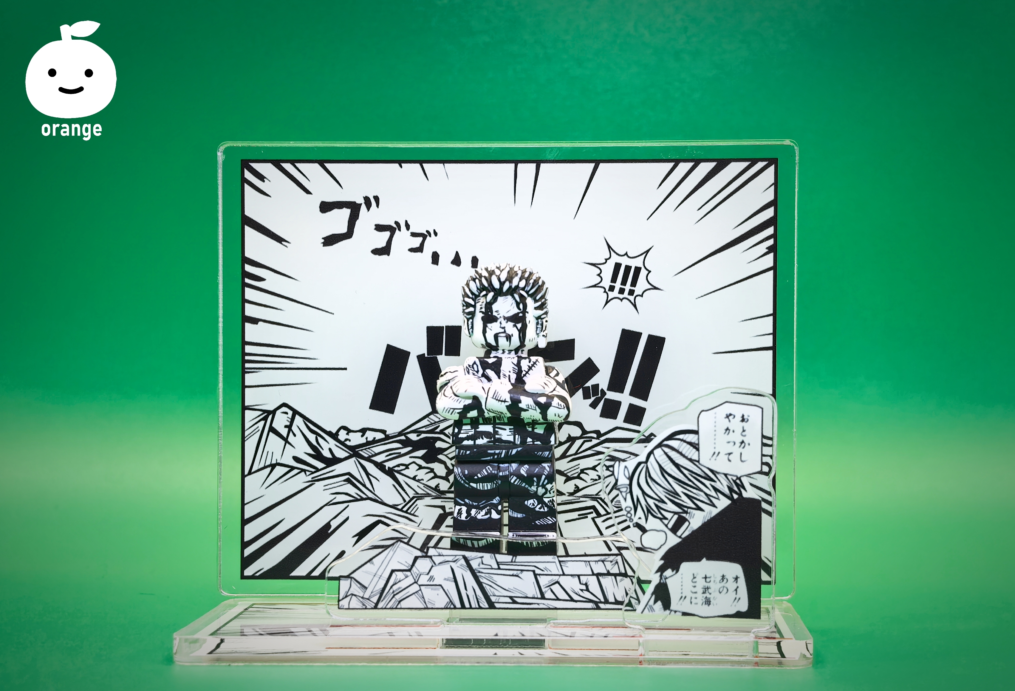 [Orange][In Stock] Open Picec - Zoro (3D Comic Style)[UVprinted]
