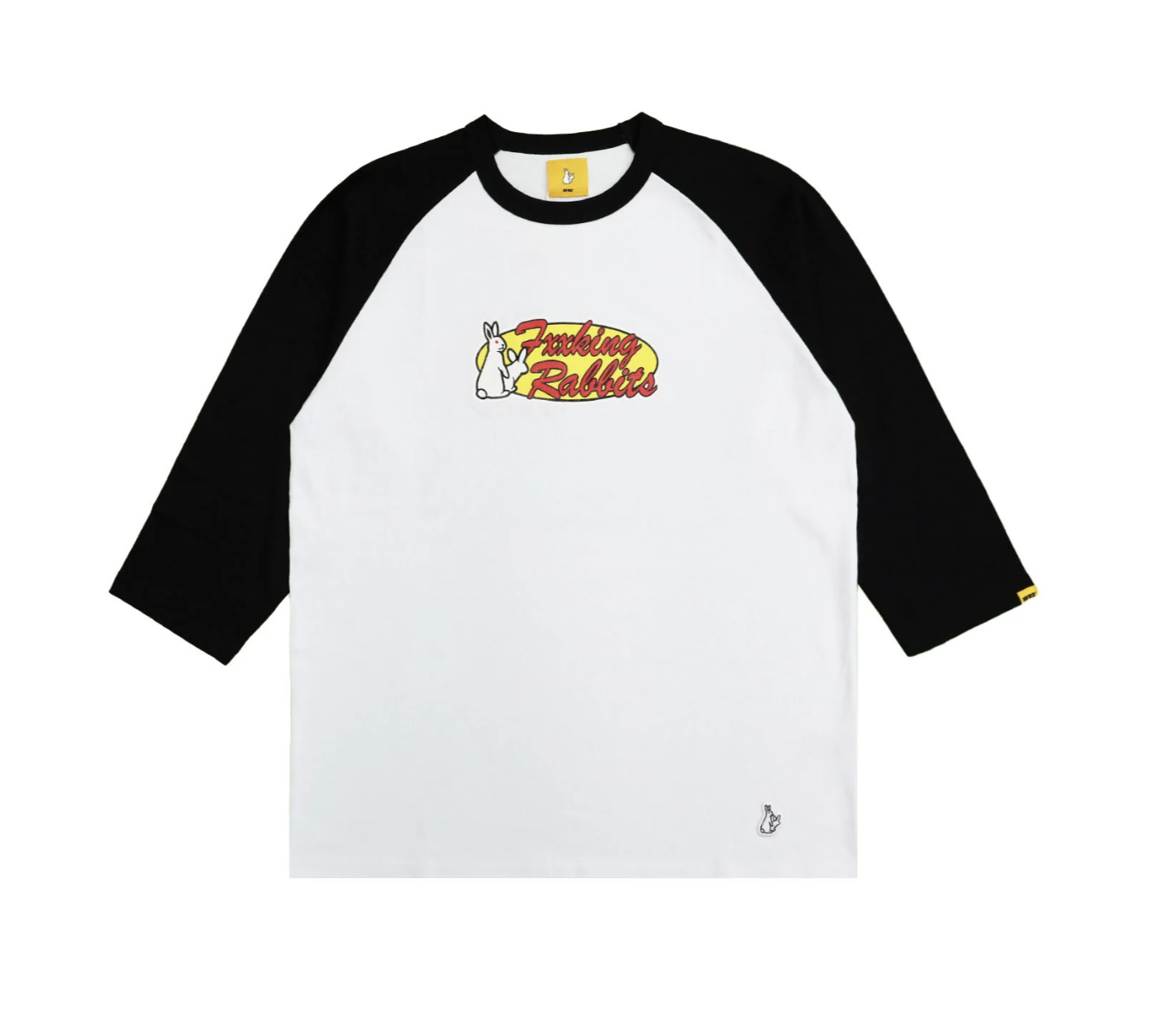 【#FR2】Rabbits Oval Logo Raglan-sleeve T-shirt