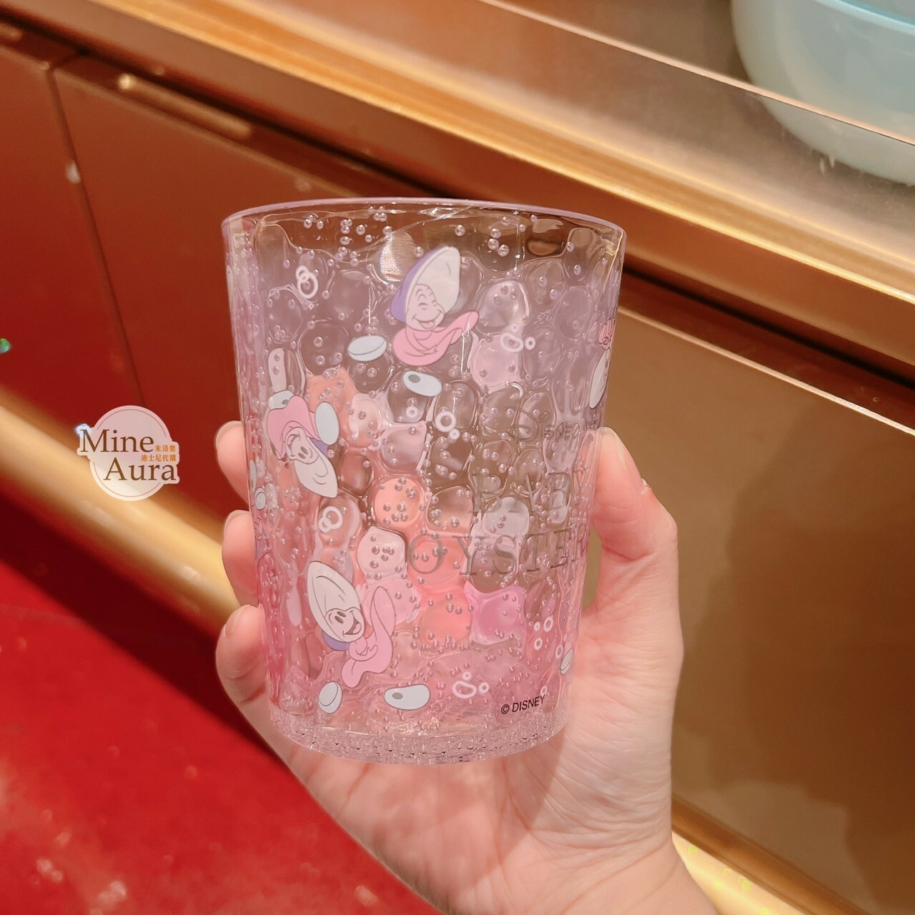 牡蠣寶寶系列 氣泡感 圖案 水杯 愛麗絲夢遊仙境 Alice in Wonderland -香港迪士尼樂園