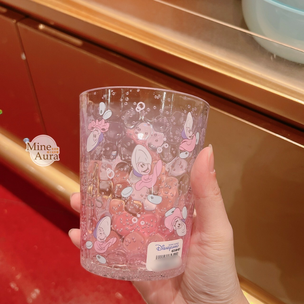 牡蠣寶寶系列 氣泡感 圖案 水杯 愛麗絲夢遊仙境 Alice in Wonderland -香港迪士尼樂園