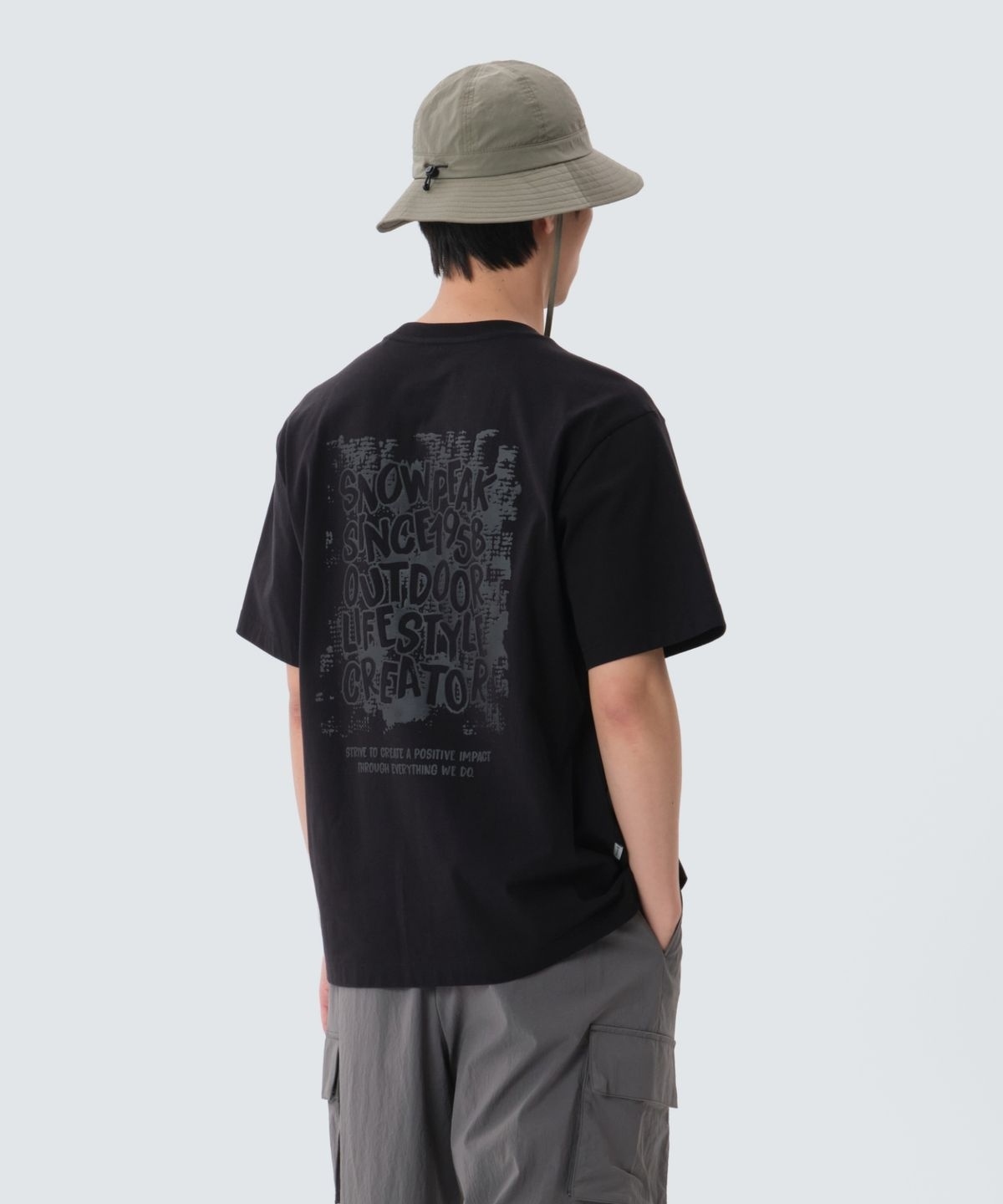 【代購】Snow Peak 雪諾必克 Foaming 塗鴉 文字 圖案 短袖 短T S25MMFTS58