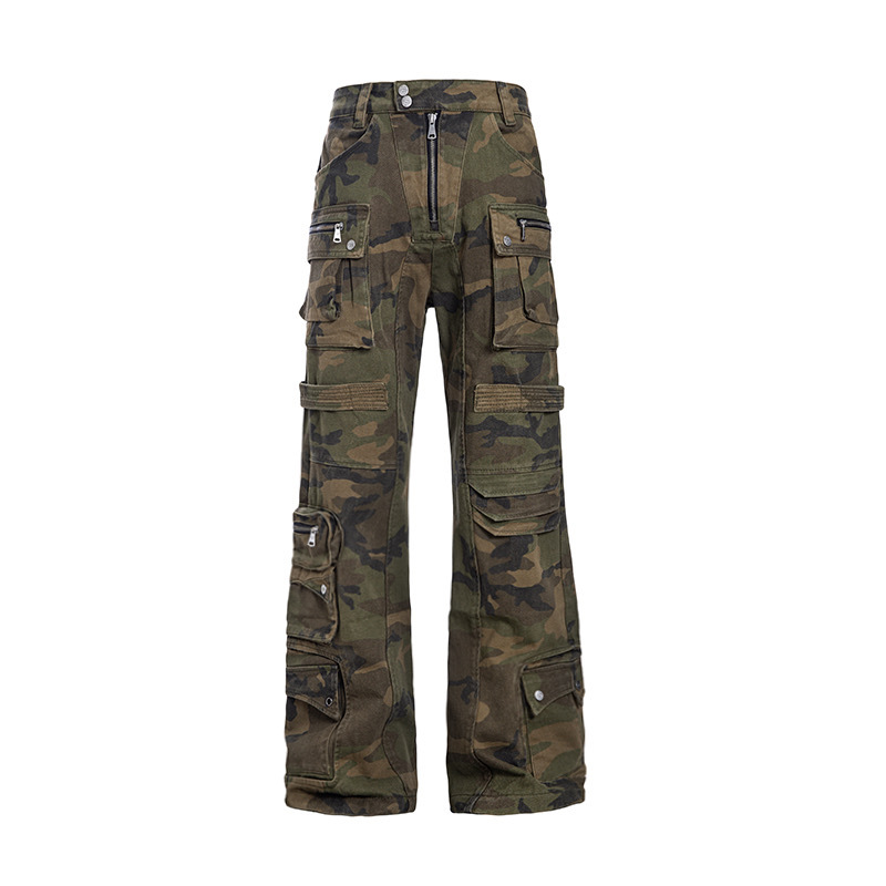 CATSSTAC 鎧甲迷彩 重磅 多口袋 炮彈褲