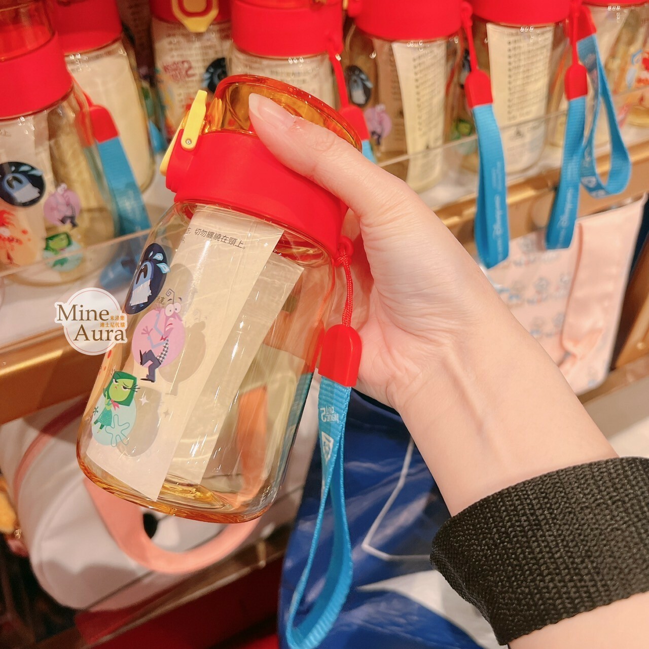 腦筋急轉彎 Inside Out 圖案 水壺 -香港迪士尼樂園