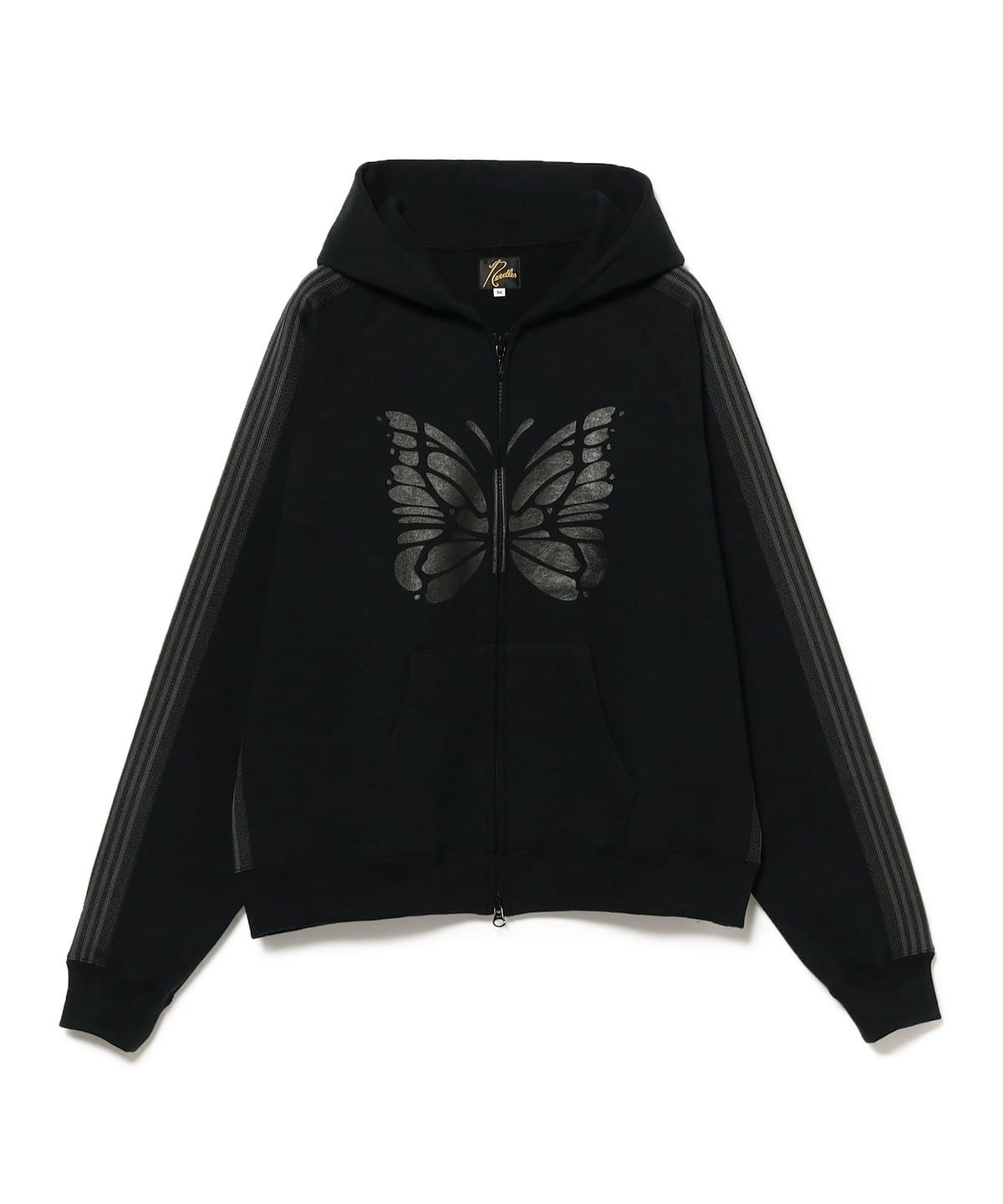 2025SS BEAMS NEEDLES 別注Sweat Zip Track Hoodie 聯名連帽外套