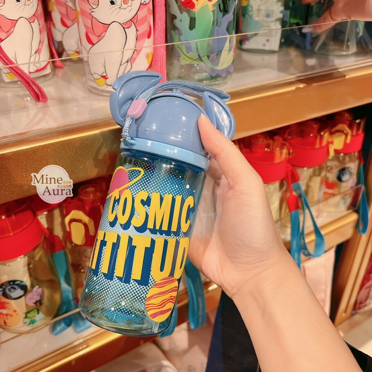 史迪奇 Stitch 立體大頭造型 水壺 星際寶貝 Lilo & Stitch -香港迪士尼樂園