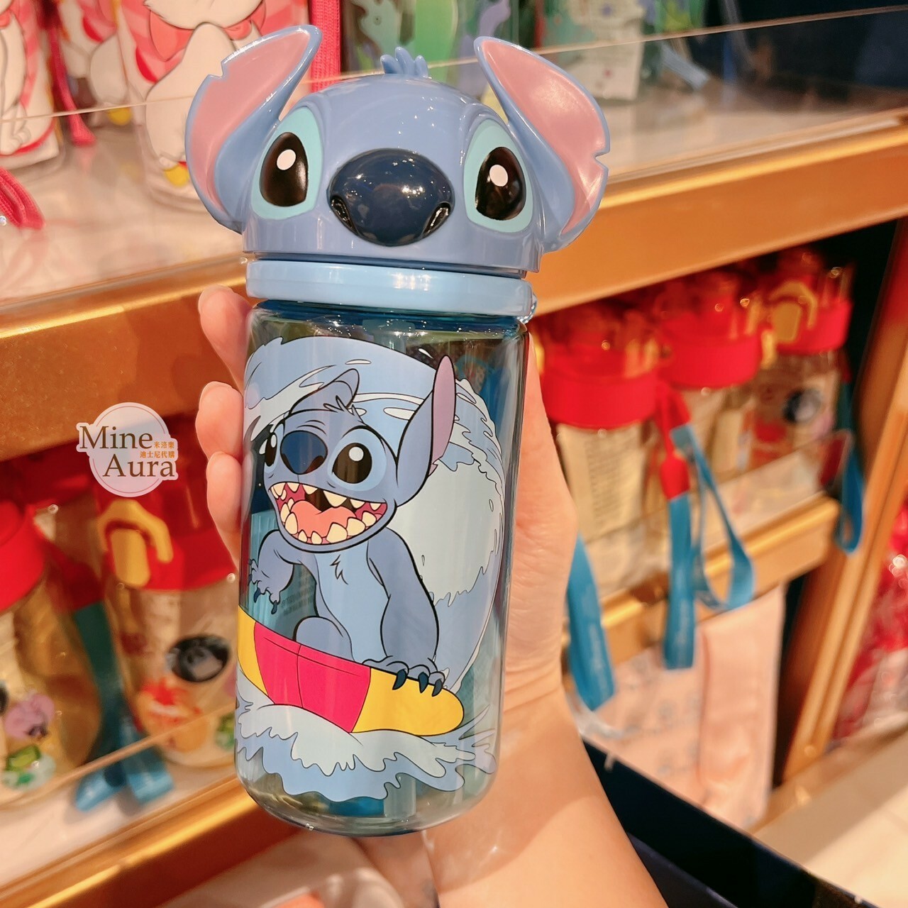 史迪奇 Stitch 立體大頭造型 水壺 星際寶貝 Lilo & Stitch -香港迪士尼樂園