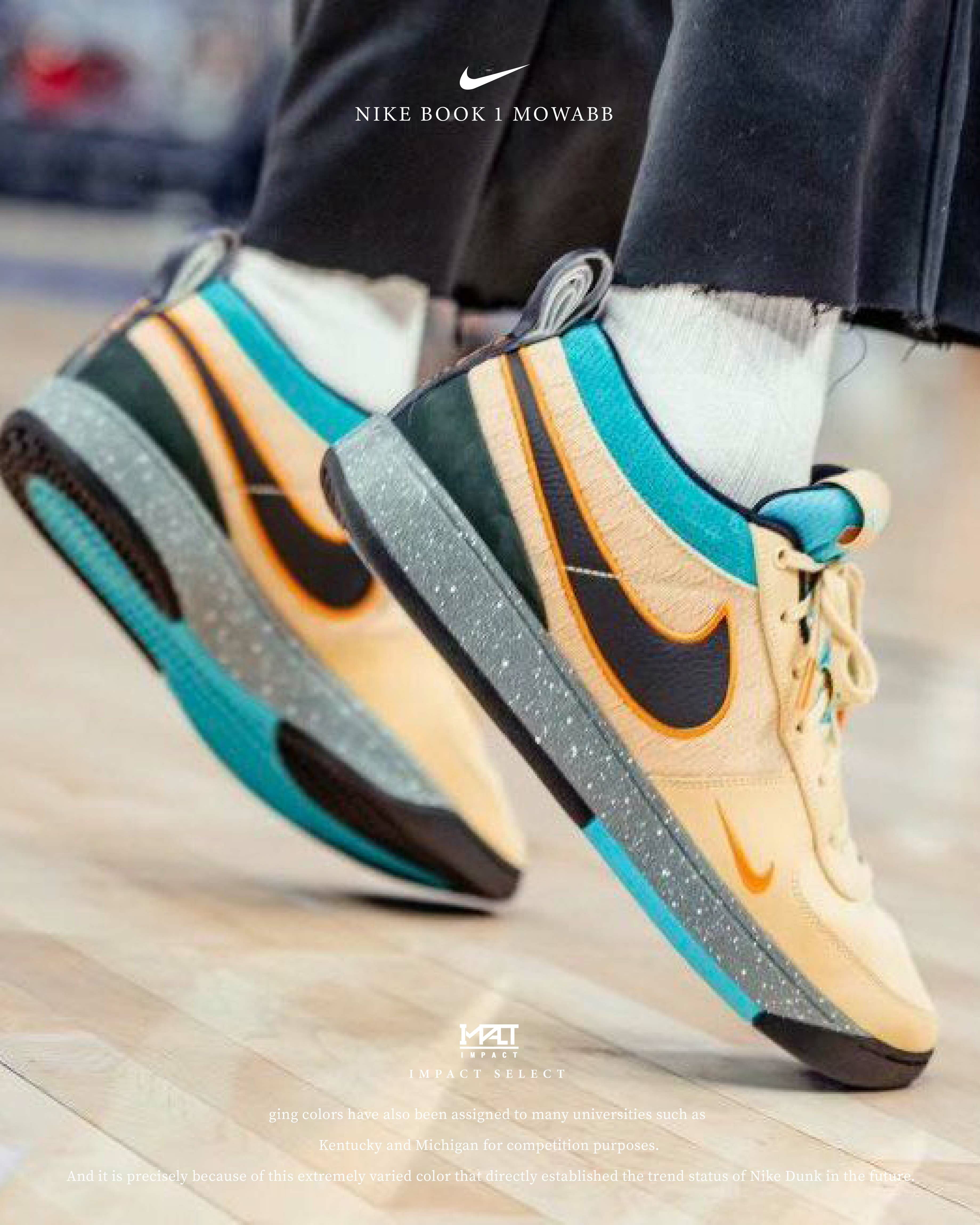 Nike Book 1 “Mowabb” 運動鞋 籃球鞋 ACG 配色 卡其 IF2406-200