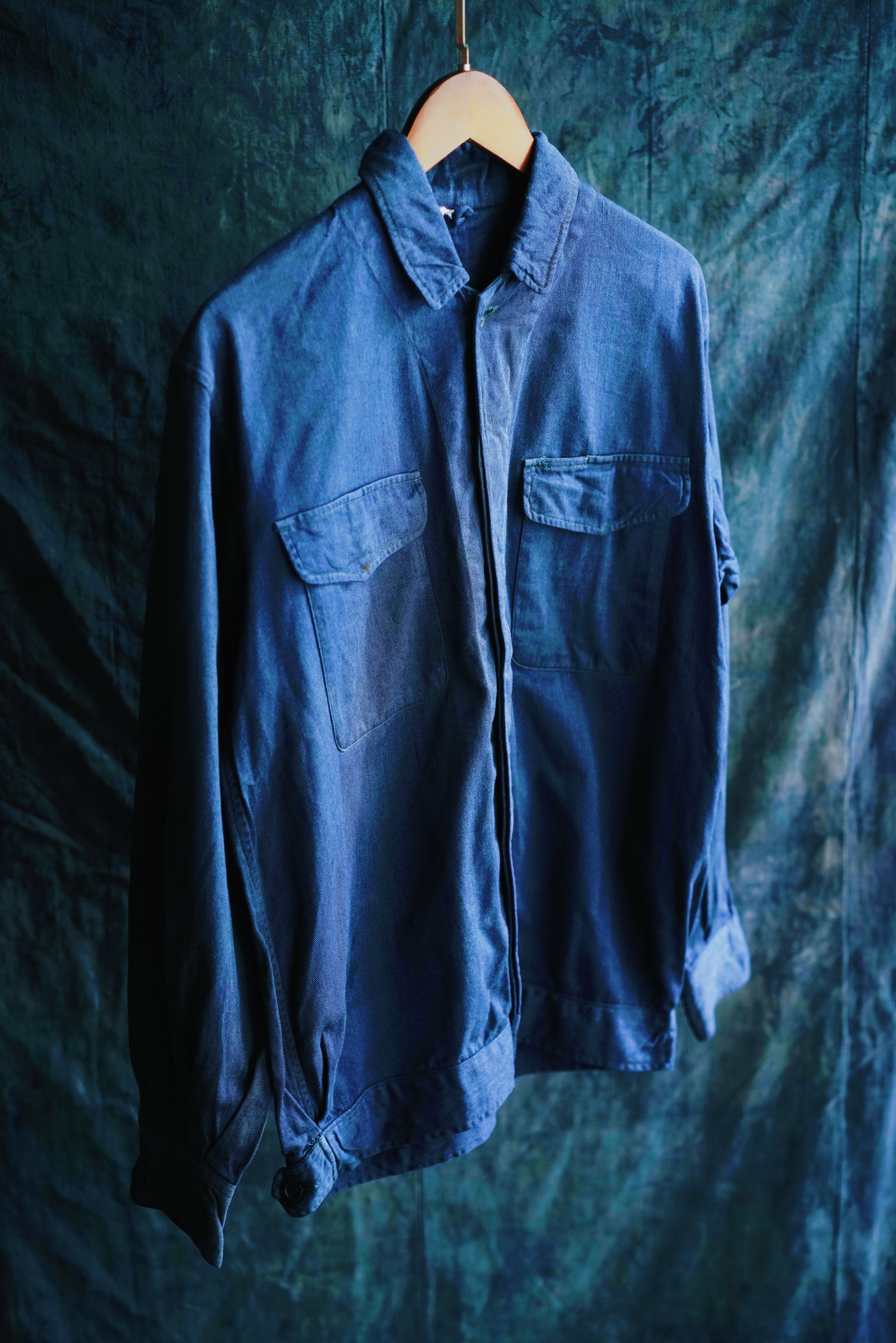 60s Japanese Railroad Jacket/日本國鐵時代 鐵道員工作服外套