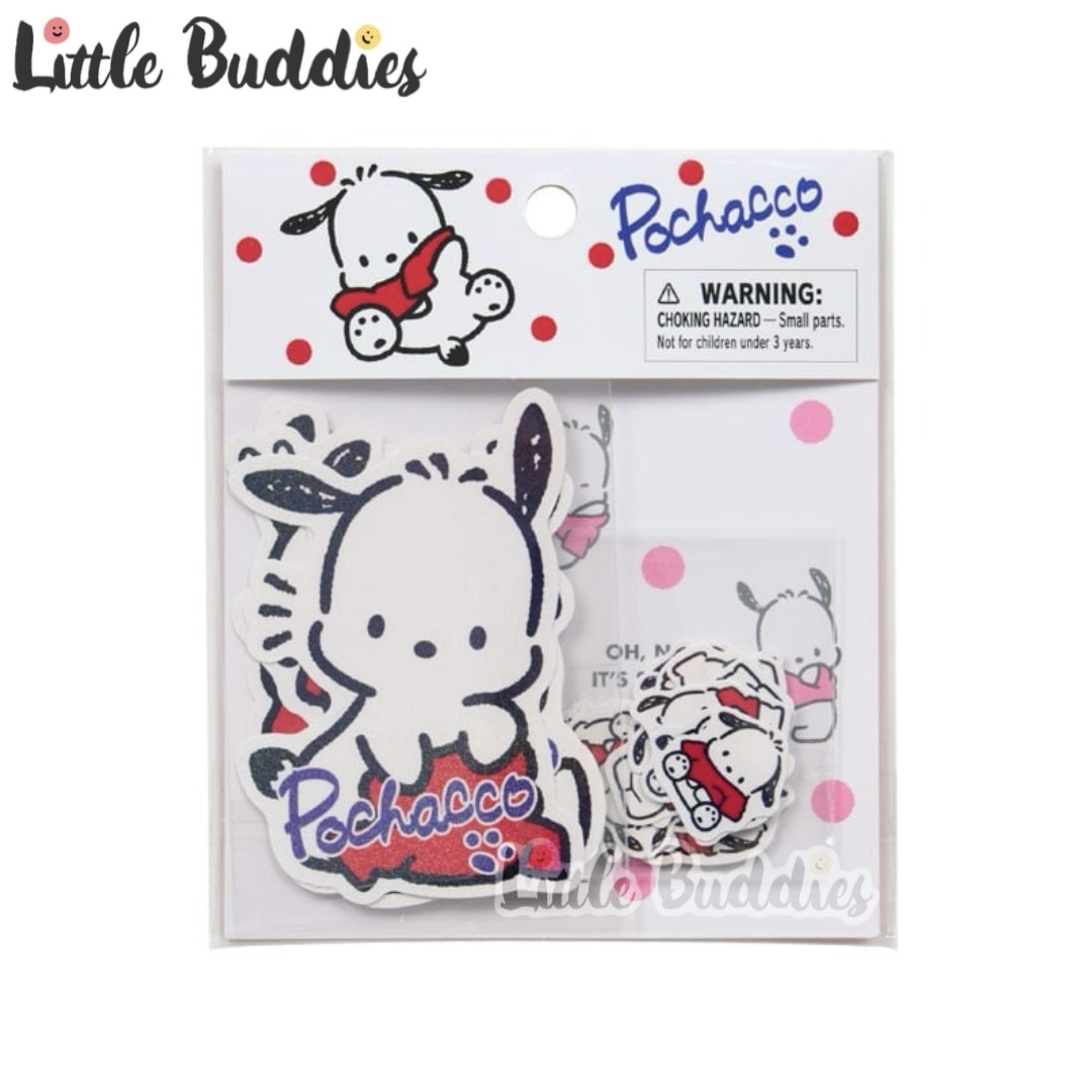 日本 Sanrio Pochacco PC 換裝造型系列 - 貼紙套裝