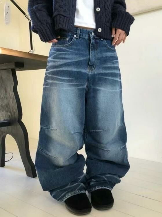 洗水鬆身牛仔褲 TAC-0134J