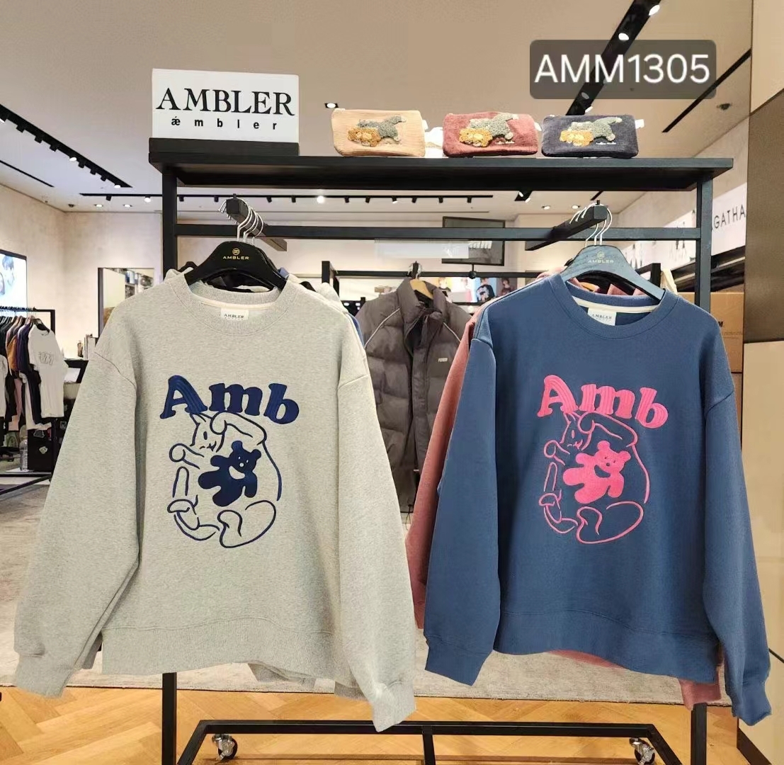 韓國代購 AMBLER25年新款衛衣AMM1305