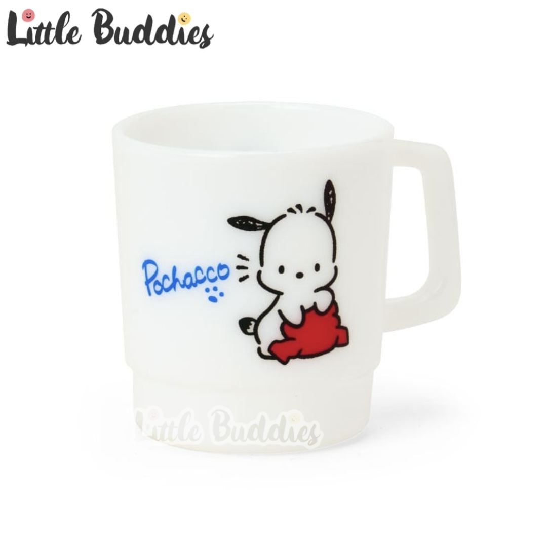 日本 Sanrio Pochacco PC 換裝造型系列 - 有耳膠杯