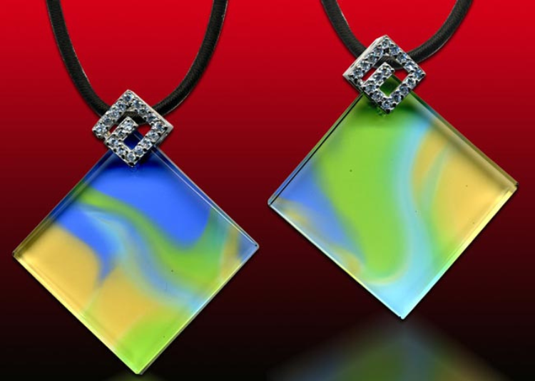 鹿港窯水晶琉璃｜永恆銀飾項鍊 純粹經典見證永恆之美