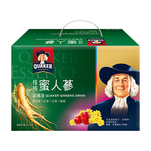 桂格 養氣蜜人蔘60mlX19瓶