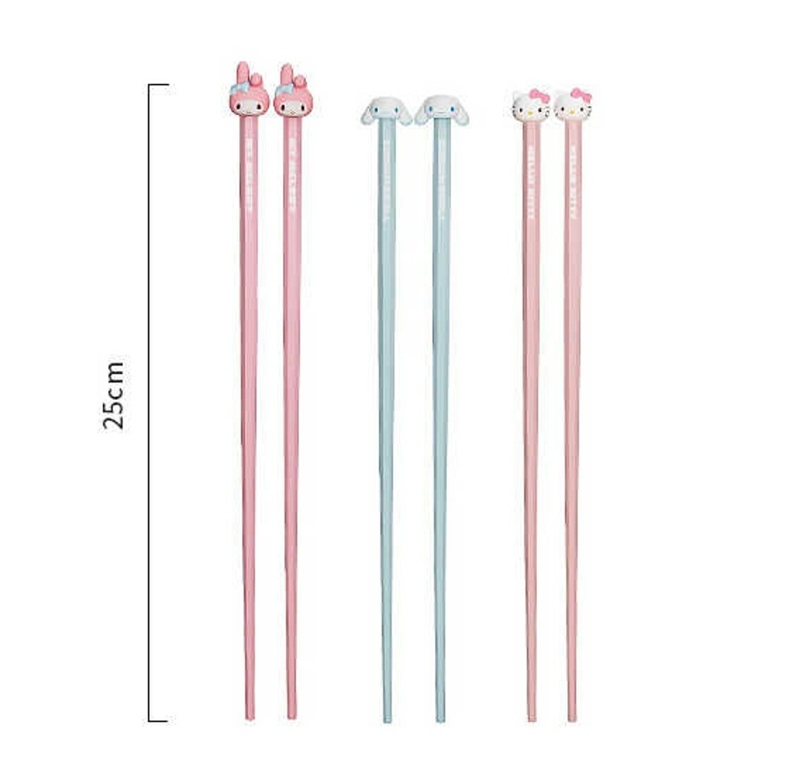 MY MELODY  Sanrio|3D公仔頭 2P筷子