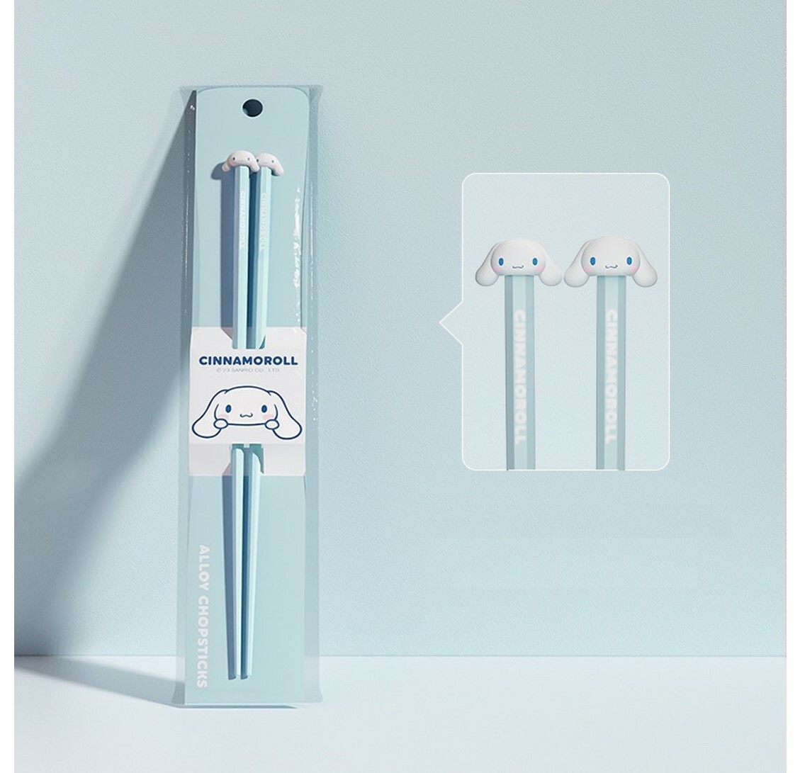 玉桂狗  Sanrio| 3D公仔頭 2P筷子