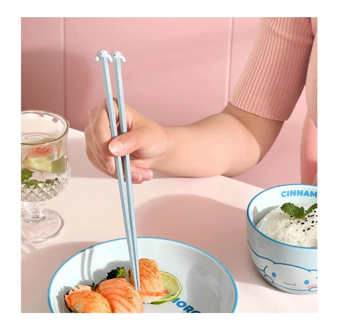 玉桂狗  Sanrio| 3D公仔頭 2P筷子