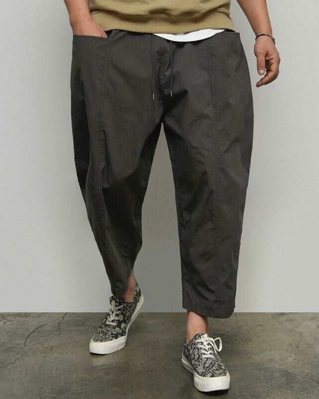 淨色鬆身褲 PEACOCK-117P