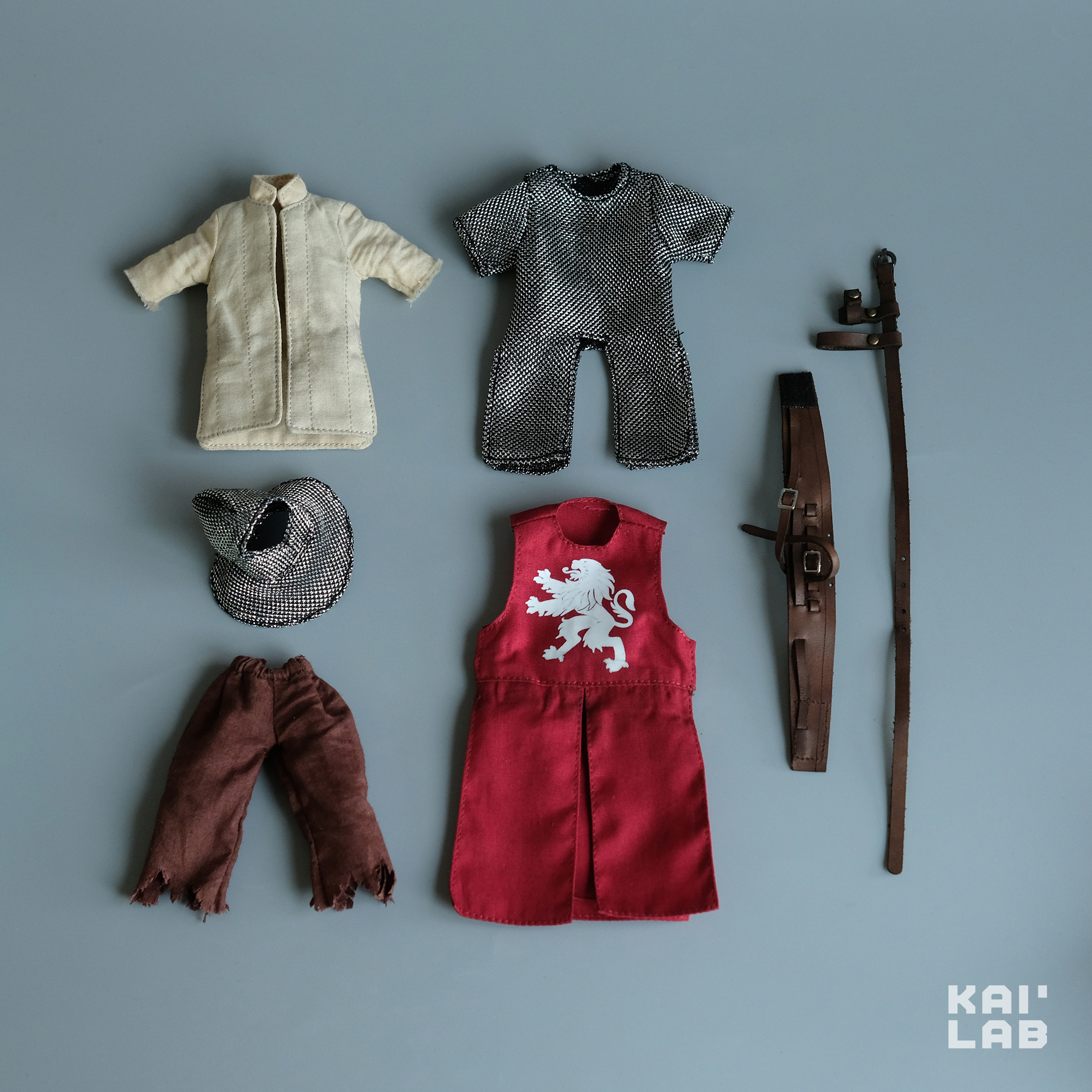 KAILAB- 1/12 Lionheart Legion Set (Mythic Legion Skeleton Fit)