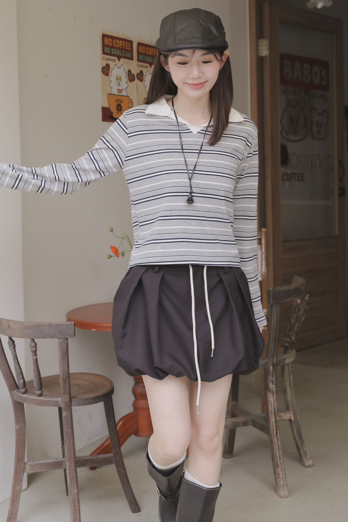 Pumpkin Balloon Skirt #短裙