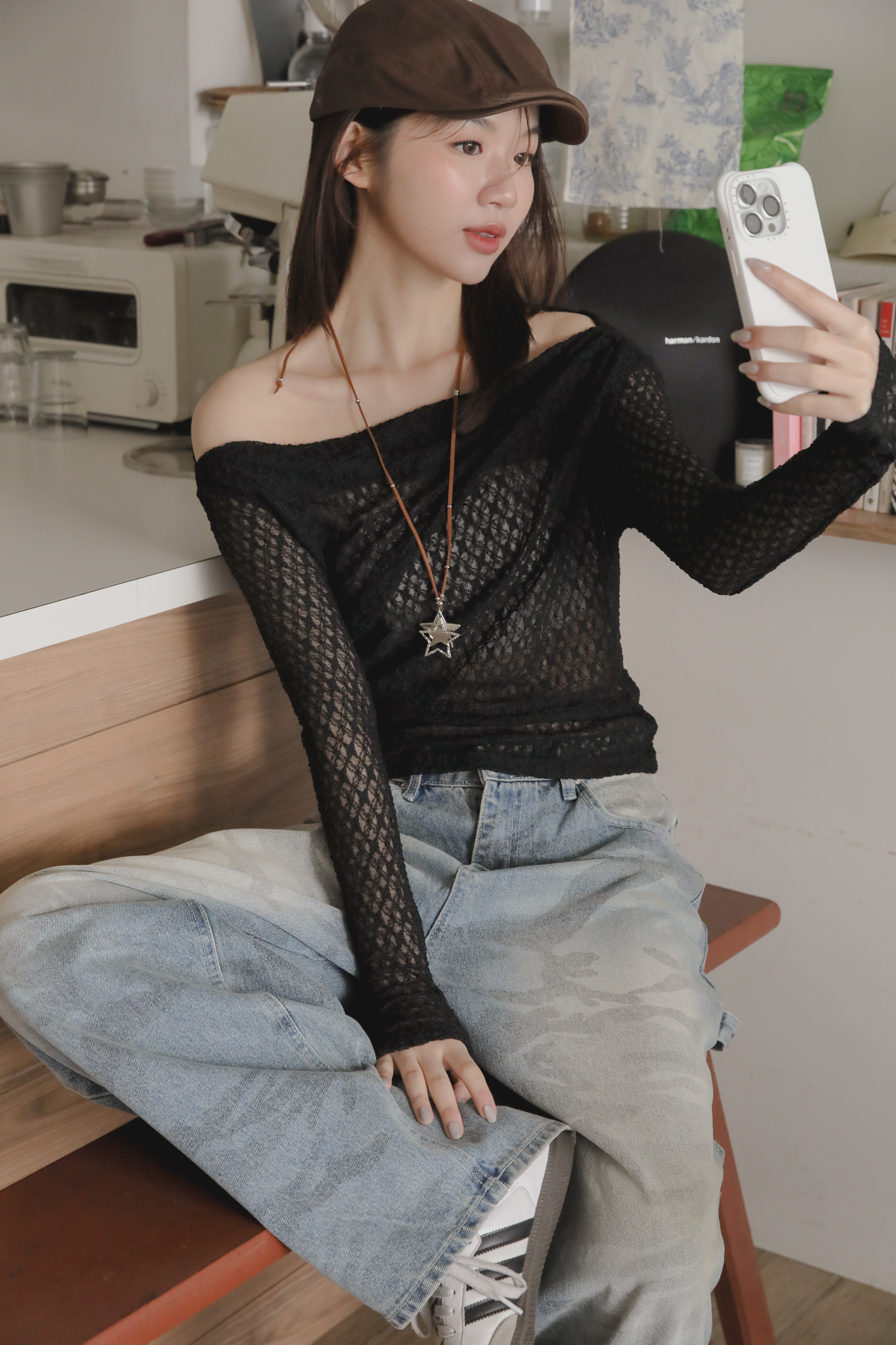 Rose Fric Tee #長袖