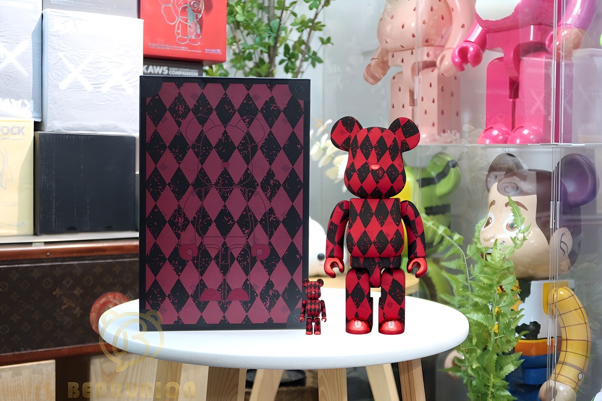 🎏預訂🎏Bearbrick 400% 100% HARLEY QUINN×MCM