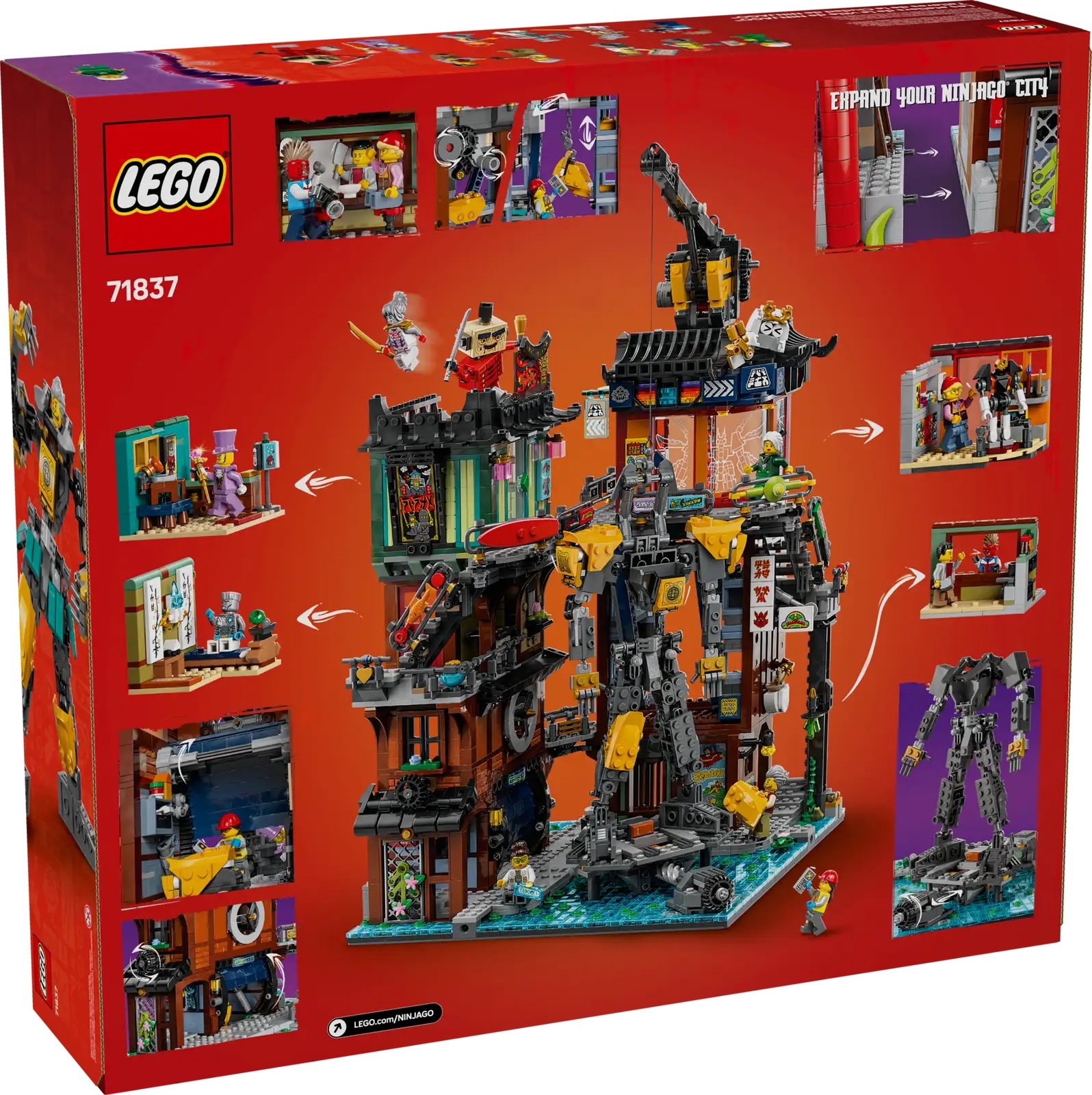 [飛米樂高積木專賣店] LEGO 71837 -旋風忍者® 城工坊