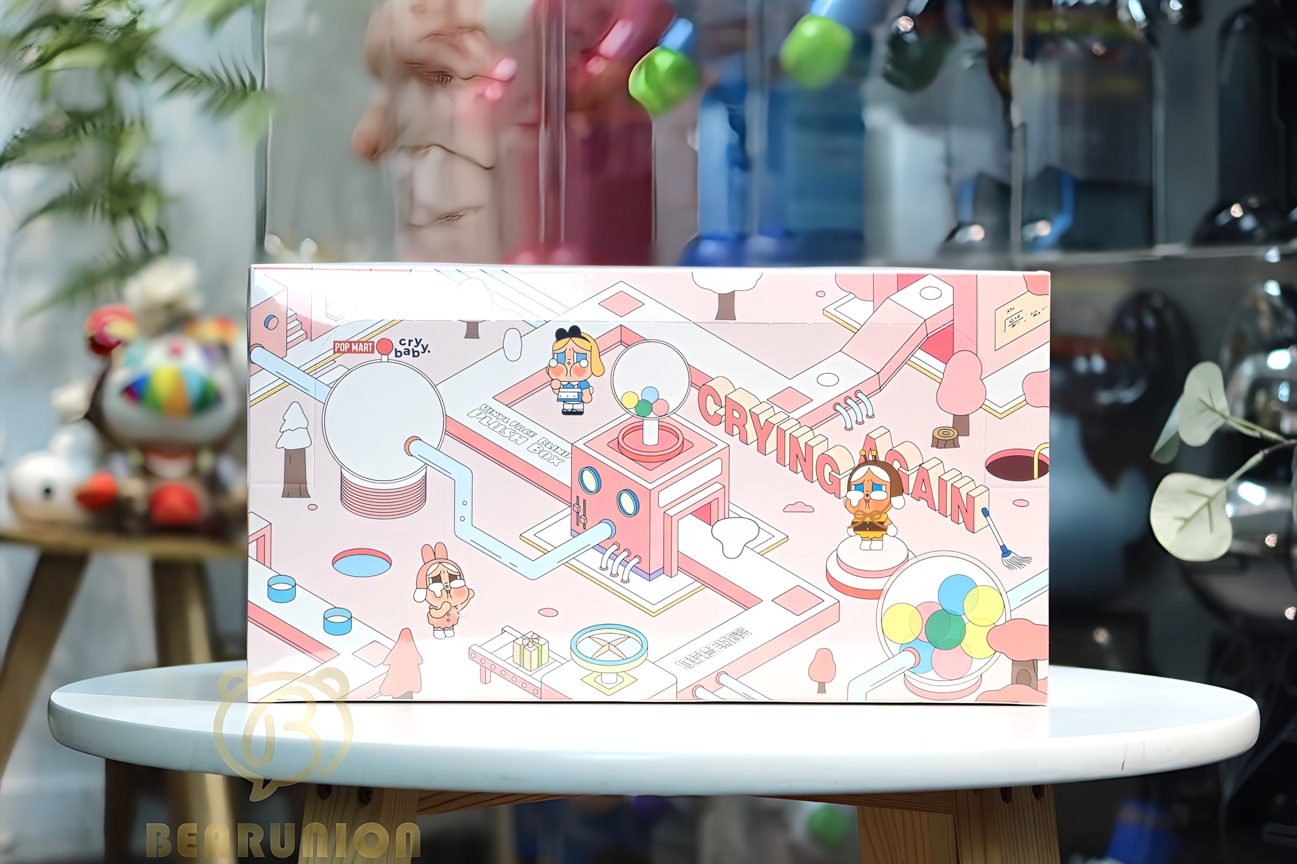 🎏預訂🎏CRYBABY眼淚工廠系列 搪膠臉毛絨盲盒