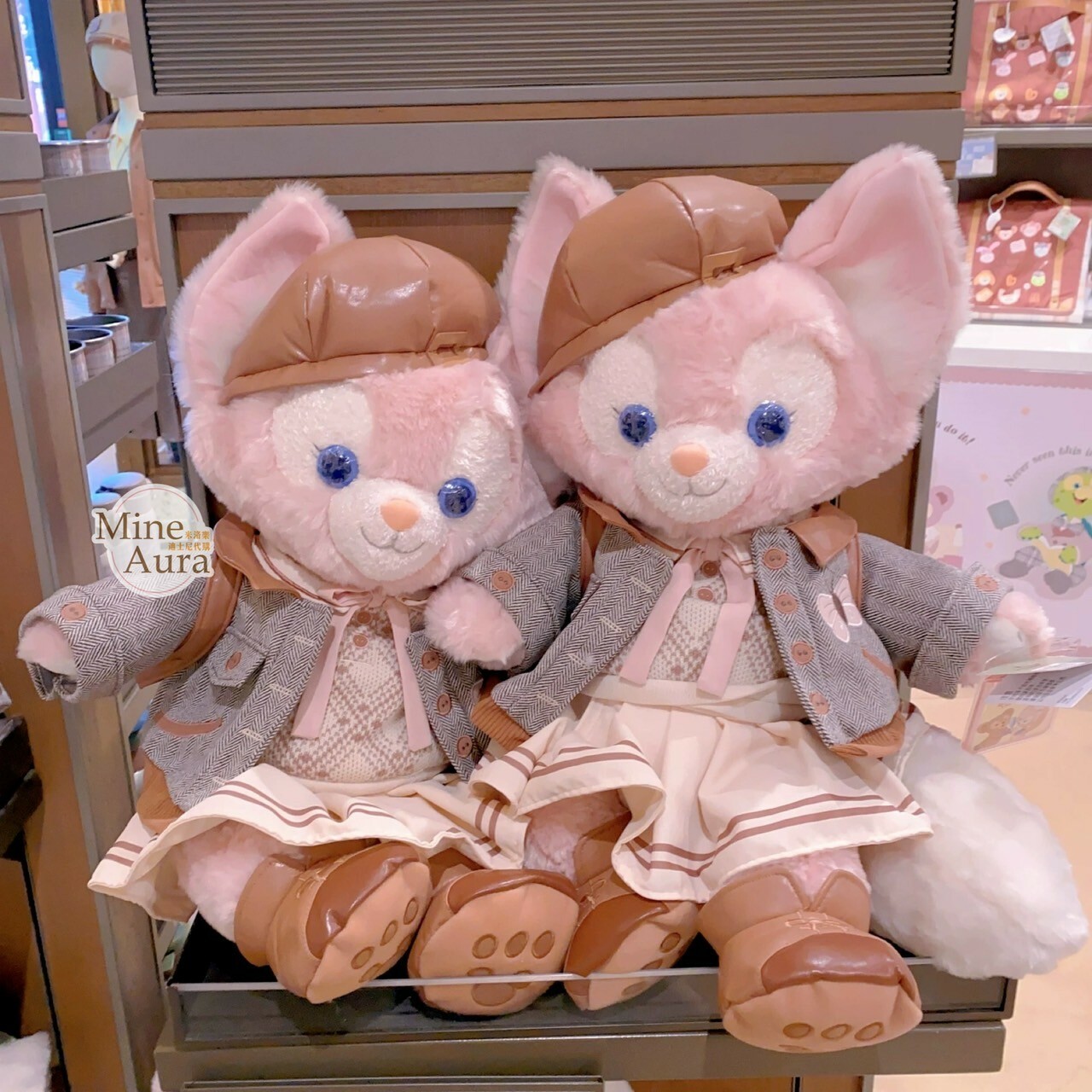 (限時特價) 達菲 Duffy 與好友們 小小課堂系列 玲娜貝兒 Lina bell M號 服裝造型 娃娃 玩偶 -上海迪士尼樂園