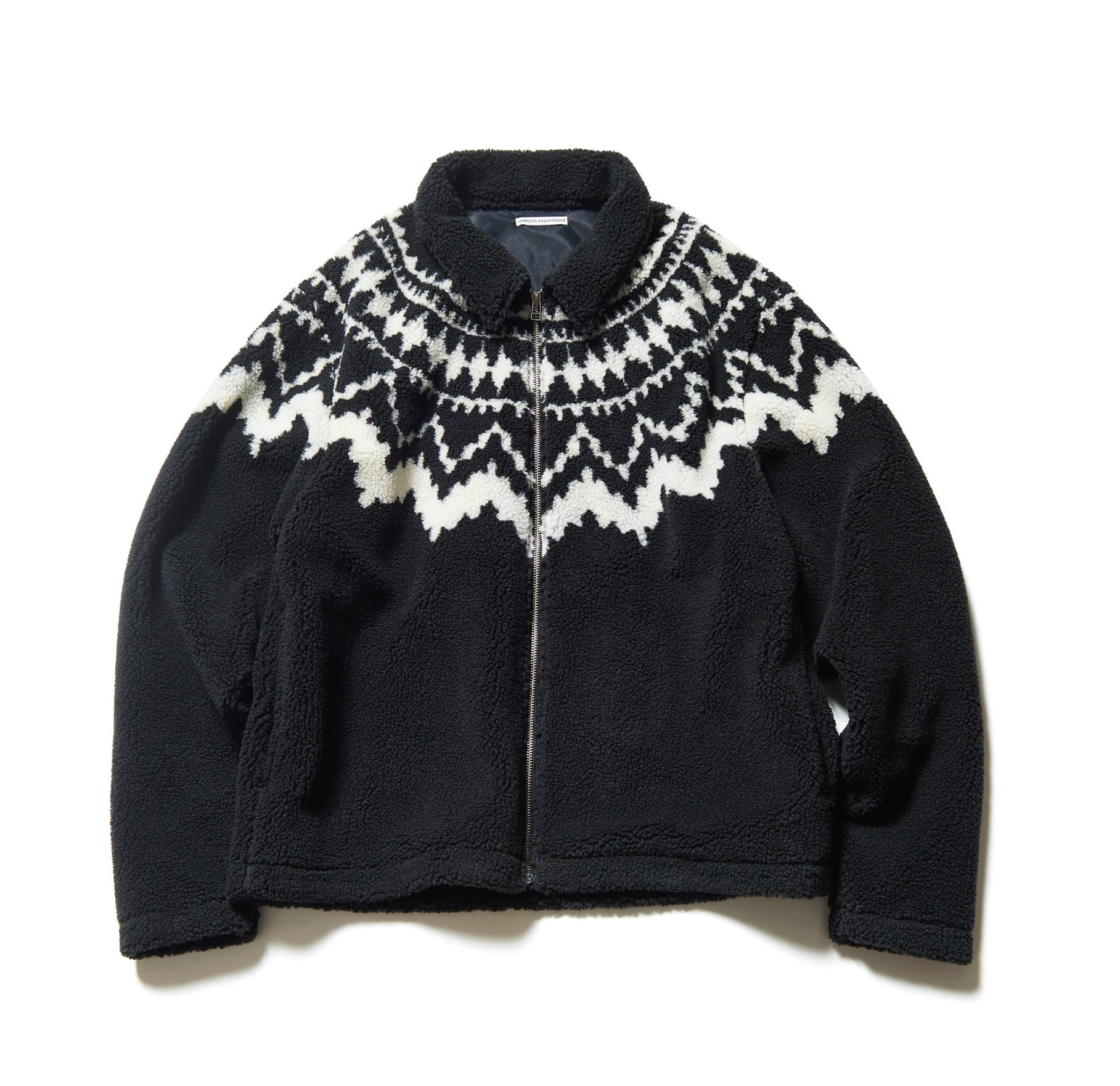 SOPH Uniform Experiment 2025 S/S SHERPA BLOUSON - BLACK PRE ORDER ITEM (預訂中)