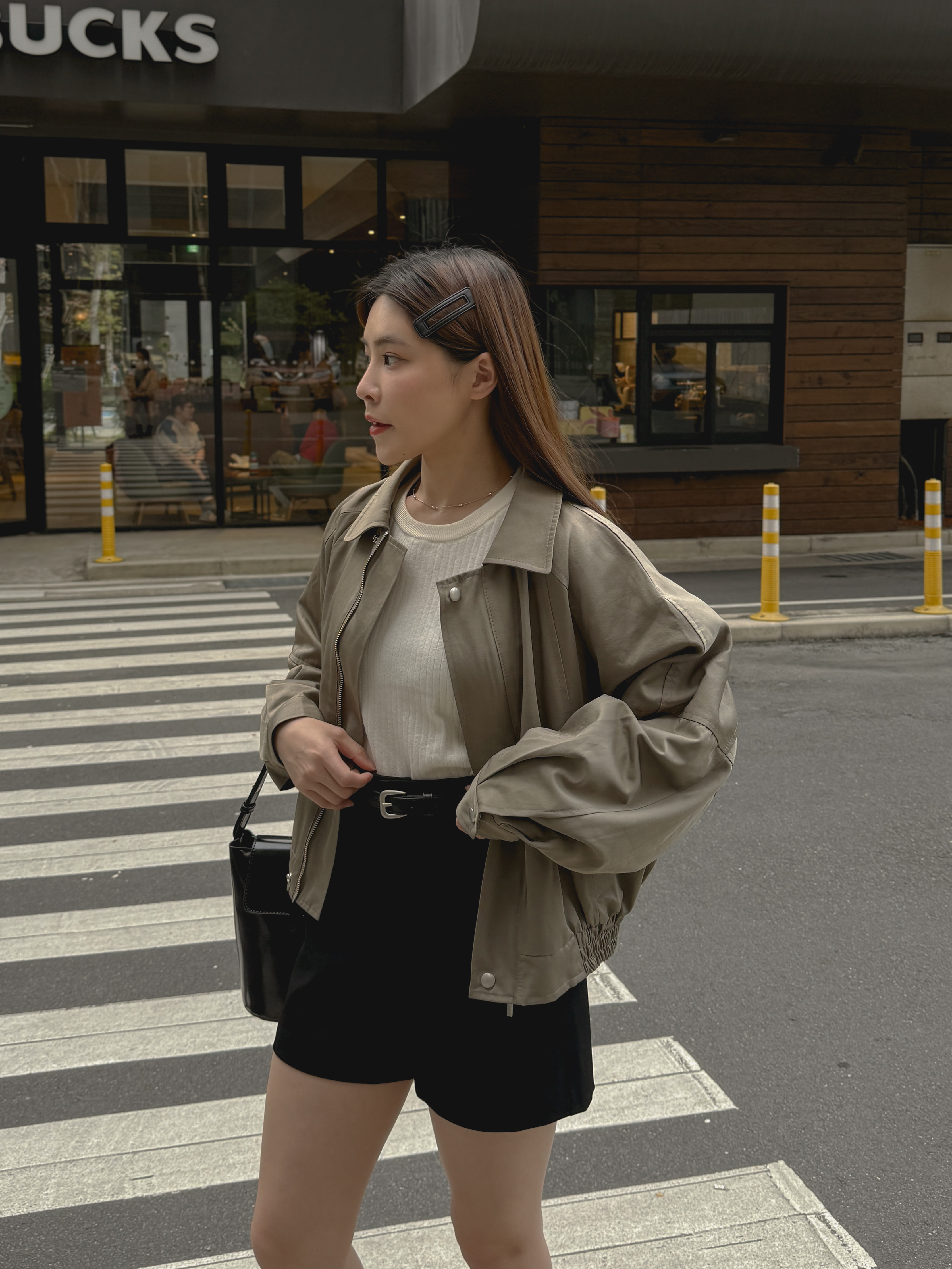 布勞森拉鍊薄外套