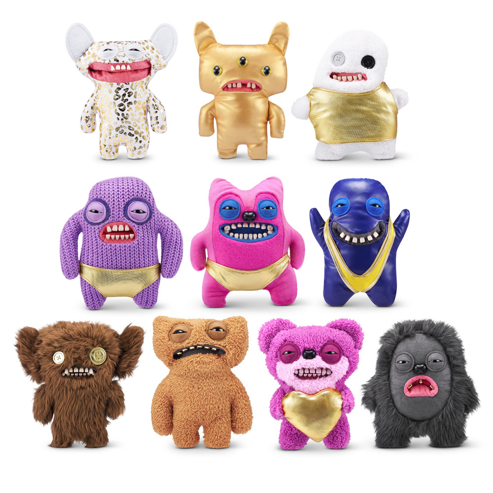 FUGGLER牙齒怪-9吋金古錐 隨機一入 正版