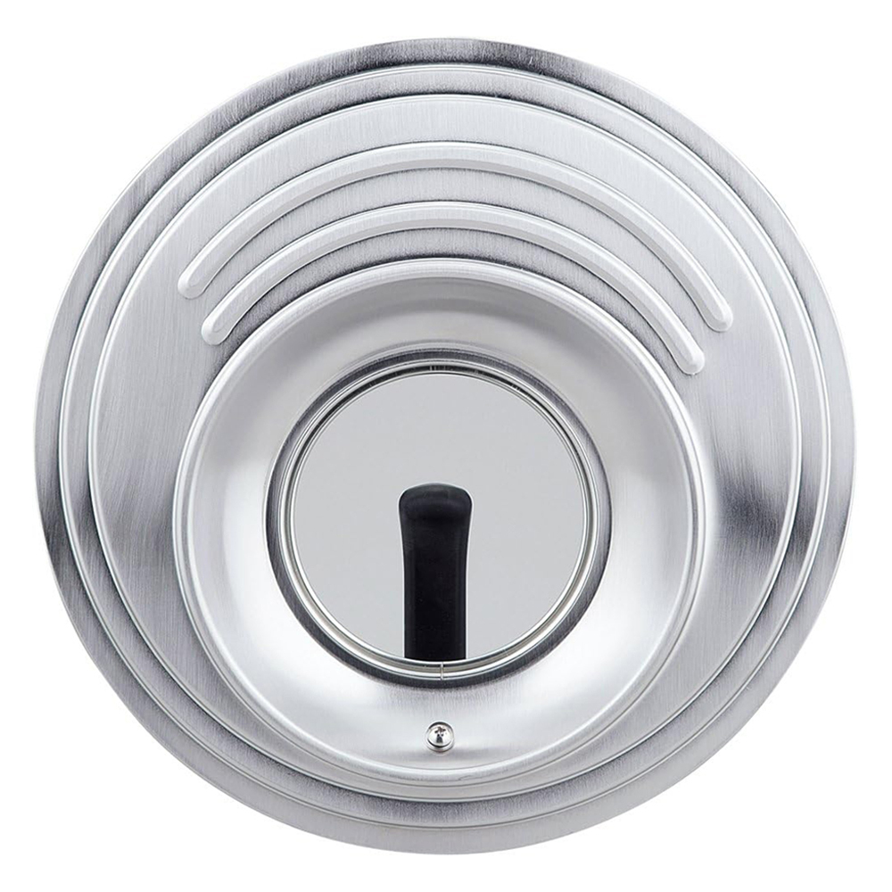 《下村企販》日本製可立式強化玻璃鍋蓋(適用直徑18~26cm鍋具)