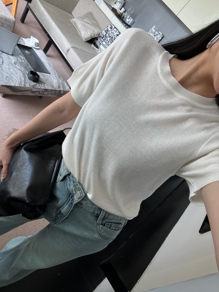 韓系百搭針織上衣*4色