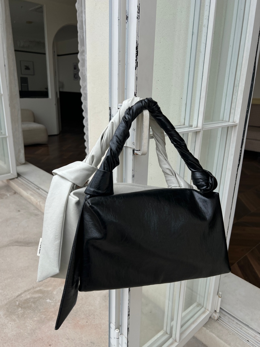 超百搭自訂麻花提把肩背包*2色