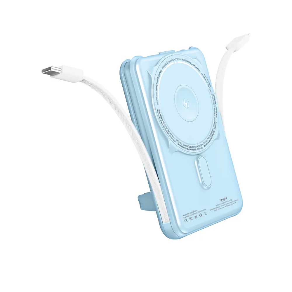 XPower x Sanrio Cinnamoroll M10C+ 6 In 1 10000mAh 20W PD3.0 + Magnetic Wireless Power Bank