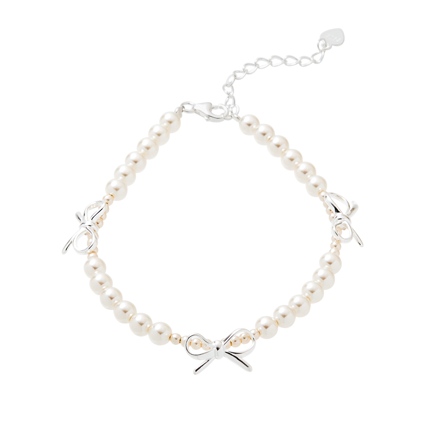 純銀,珍珠,手鍊,平價飾品