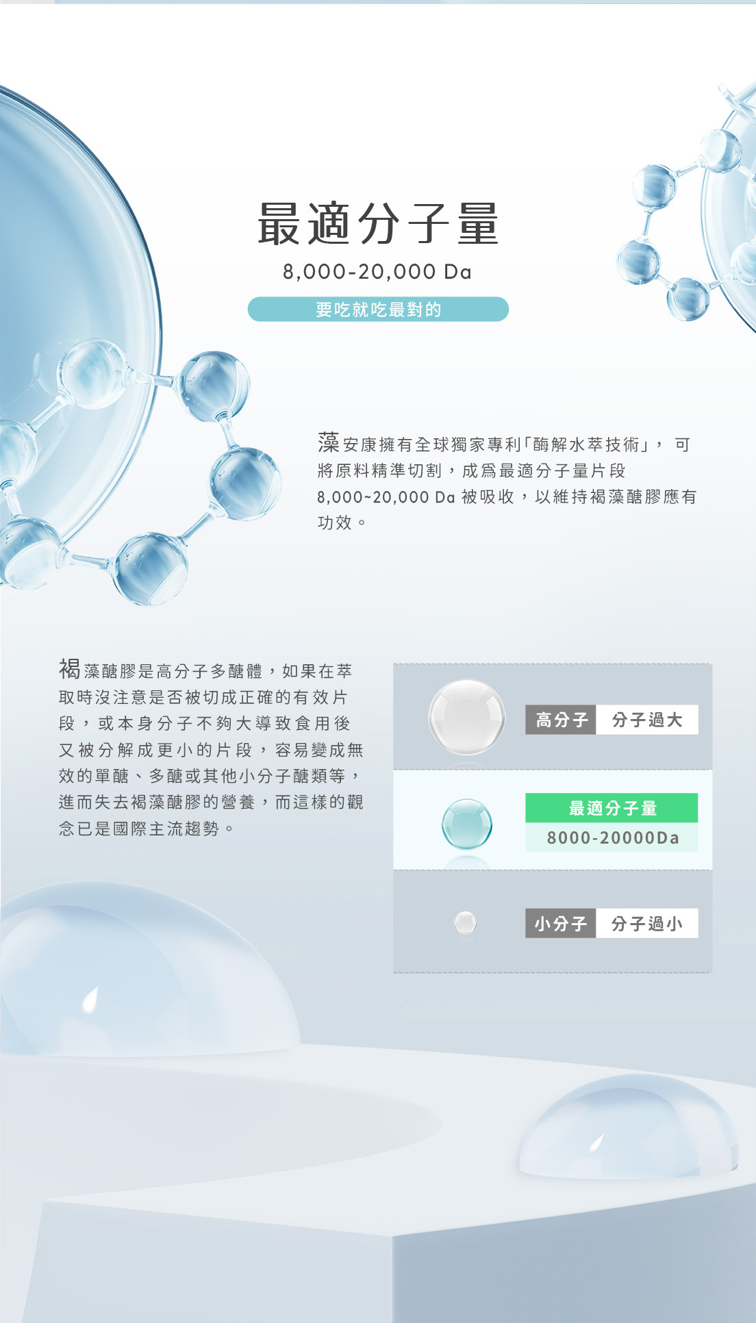 Unicon Algae Ankang Fucoidan Capsules - Health Foods - Other Materials White