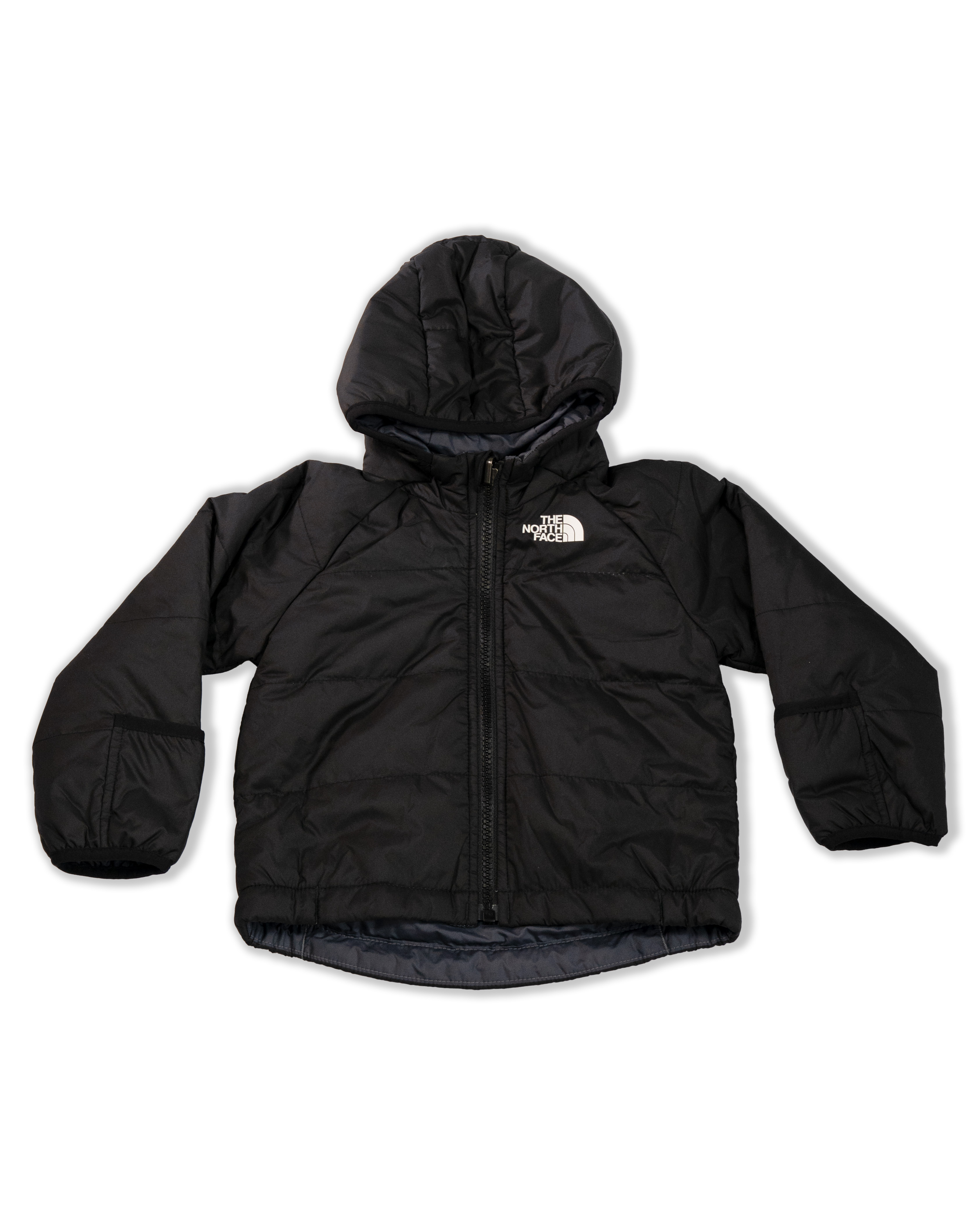 TNF北臉 0109 寶寶 黑灰色 鋪棉