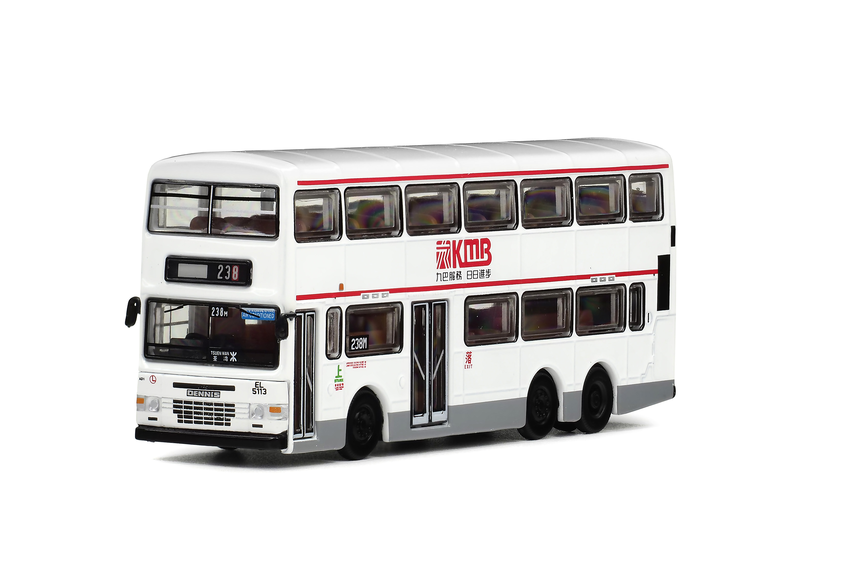 KMB2025042 1:120 九巴丹尼士巨龍11米空調巴士 (238M)