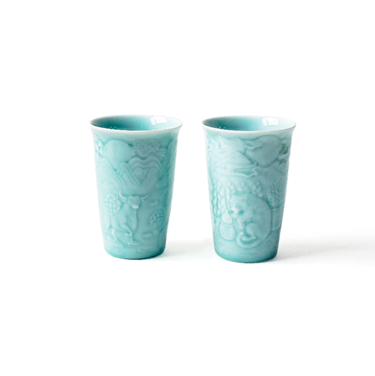 TAIHU ✕ ANTA Celadon Cups