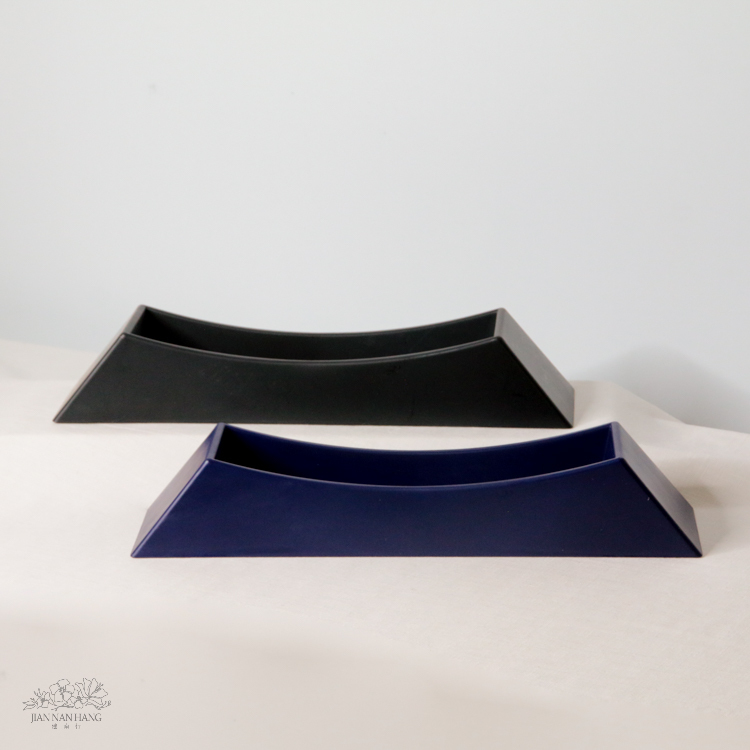 塑膠花器 船型 2色